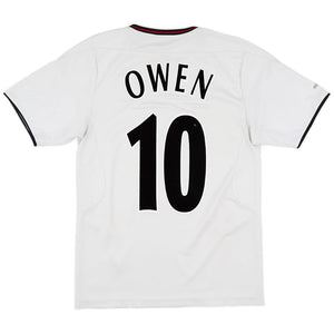 Liverpool 2003-04 Away Shirt Owen 10 S