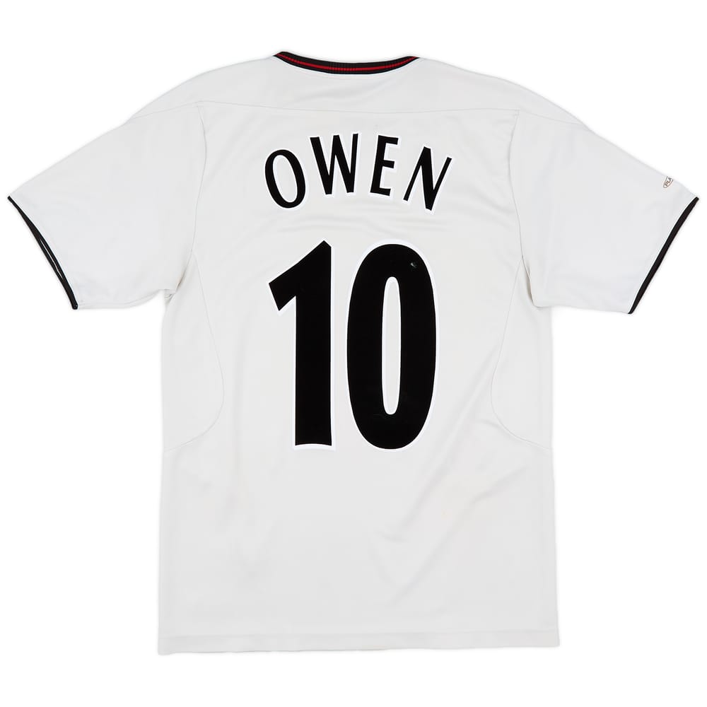 Liverpool 2003-04 Away Shirt Owen 10 XL