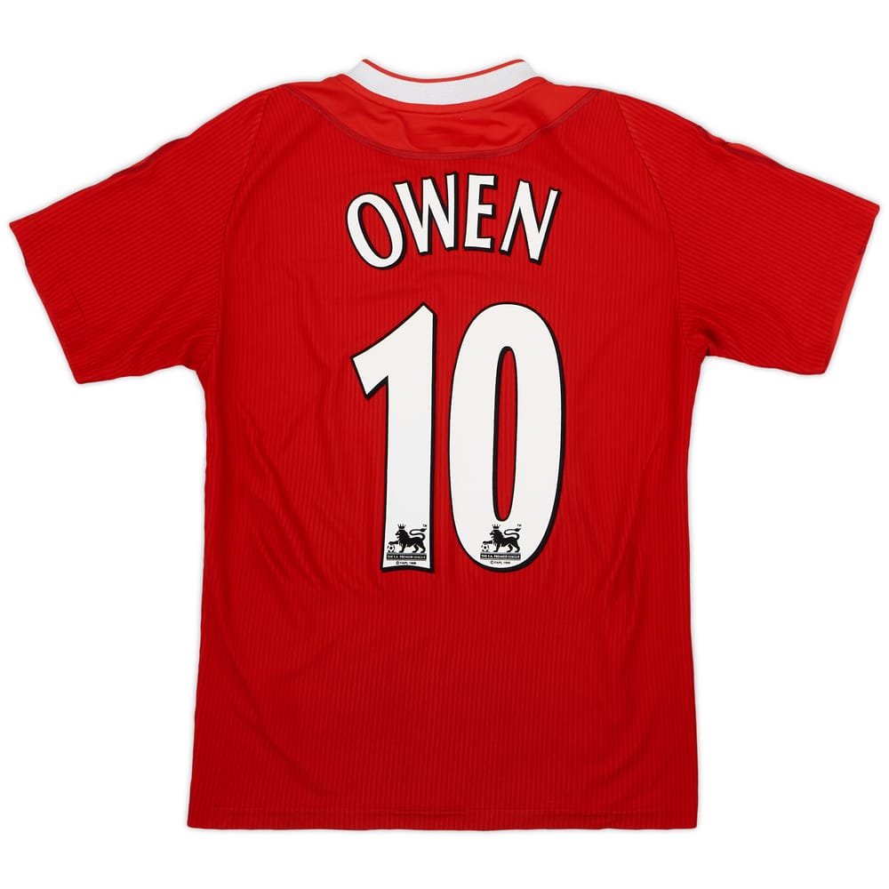 Liverpool 2002-04 Home Shirt Owen #10 M