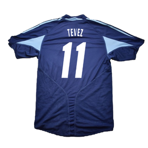 2004-05 Argentina Away Shirt (L) (Excellent) (Tevez 11)_1