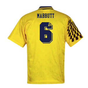 1991-1995 Tottenham Away Shirt (Very Good) (Mabbutt 6)_1