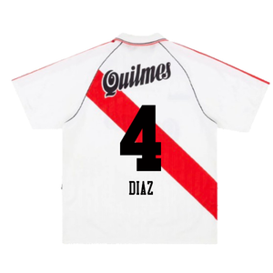 1995-96 River Plate Home Shirt (Good) (Diaz 4)_1