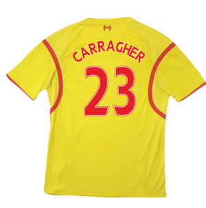 2014-15 Liverpool Warrior Away Shirt (Mint) (Carragher 23)_1