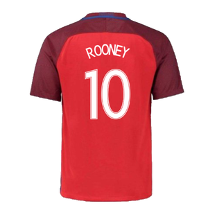 England 2016-17 Away Football Shirt (XL.Boys) (Excellent) (Rooney 10)_1