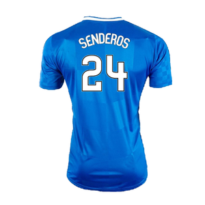 Rangers 2016-17 Home Shirt (M) (Very Good) (Senderos 24)_1