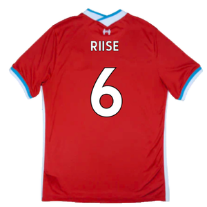 2020-2021 Liverpool Home Shirt (M) (Fair) (RIISE 6)_1