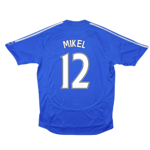 Chelsea 2006-08 Home Shirt ((Very Good) M) (Mikel 12)_2