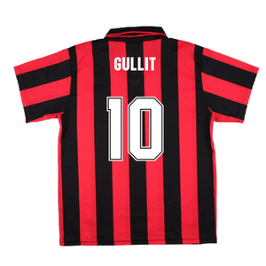AC Milan 1994-95 Home Shirt (S) (Gullit 10) (Excellent)_1