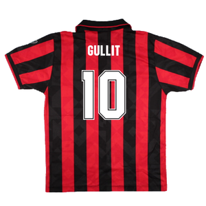 AC Milan 1994-96 Home Shirt (M) (Excellent) (Gullit 10)_1