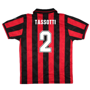 AC Milan 1994-96 Home Shirt (M) (Excellent) (Tassotti 2)_1