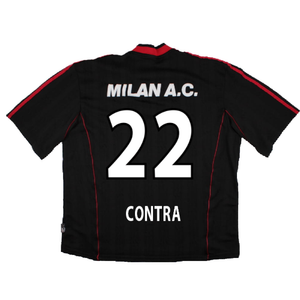 AC Milan 2000-01 Adidas Training Shirt (XL) (Contra 22) (Good)_1