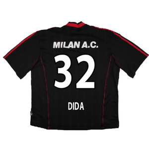 AC Milan 2000-01 Adidas Training Shirt (XL) (Dida 32) (Good)_1
