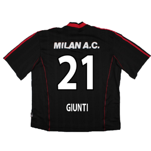 AC Milan 2000-01 Adidas Training Shirt (XL) (Giunti 21) (Good)_1