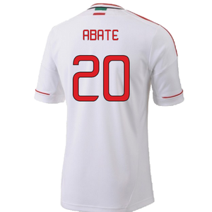 AC Milan 2012-13 Away Shirt (M) (Good) (Abate 20)_1