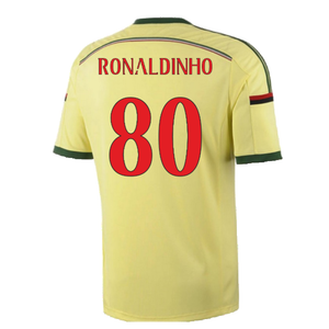 AC Milan 2014-15 Third Shirt (XL) (Very Good) (Ronaldinho 80)_1