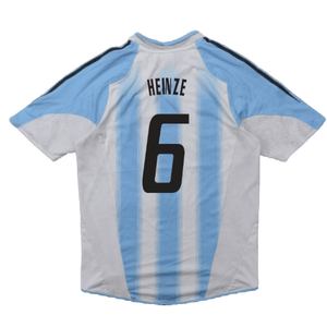 Argentina 2004-05 Home Shirt (XL) (Good) (Heinze 6)_1