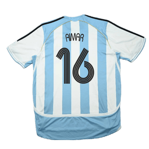 Argentina 2006-2007 Home Shirt (Good) (Aimar 16)_1