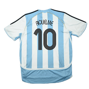 Argentina 2006-2007 Home Shirt (Good) (Riquelme 10)_1