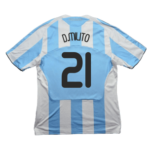 Argentina 2008-09 Home Shirt (L) (Good) (D.Milito 21)_1