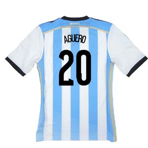 Argentina 2014-15 Home (L) (Excellent) (Aguero 20)_1