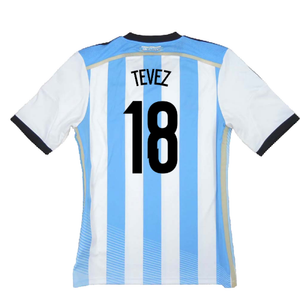 Argentina 2014-15 Home Shirt (XL) (Very Good) (Tevez 18)_1