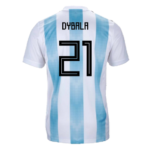 Argentina 2018-19 Home Shirt (XL) (Excellent) (Dybala 21)_1