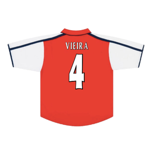 Arsenal 2000-02 Home Shirt (XL Boys) (Good) (Vieira 4)_1