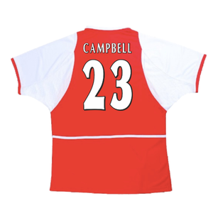 Arsenal 2002-04 Home Shirt (XXL) (Very Good) (Campbell 23)_1