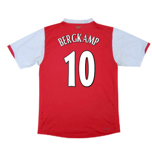 Arsenal 2006-08 Home Shirt (XL) (Excellent) (Bergkamp 10)_1