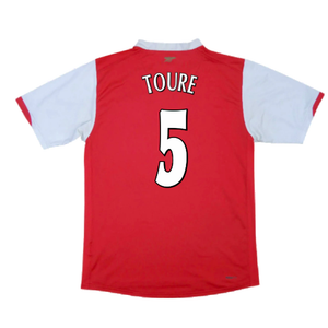 Arsenal 2006-08 Home Shirt (XL) (Excellent) (Toure 5)_1