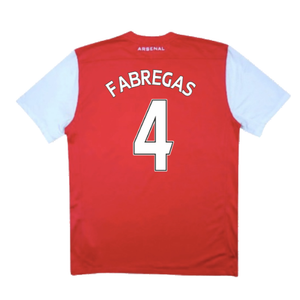 Arsenal 2011-12 Home Shirt (L) (Very Good) (Fabregas 4)_1