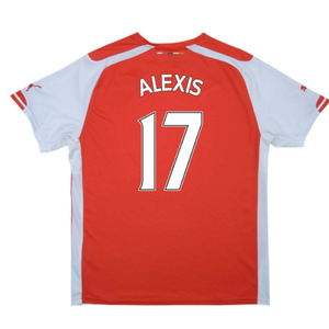 Arsenal 2014-15 Home Shirt (S) (Very Good) (Alexis 17)_1