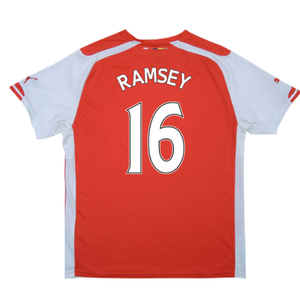 Arsenal 2014-15 Home Shirt (M) (Mint) (Ramsey 16)_1