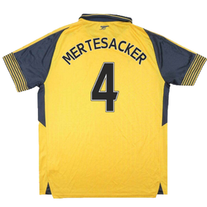 Arsenal 2016-17 Away Shirt (S) (Excellent) (Mertesacker 4)_1