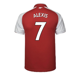 Arsenal 2017-18 Home Shirt (XL) (Very Good) (Alexis 7)_1