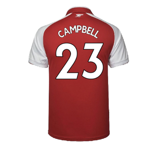 Arsenal 2017-18 Home Shirt (M) (Excellent) (Campbell 23)_1