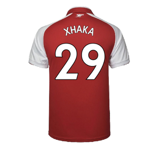 Arsenal 2017-18 Home Shirt (S) (Mint) (Xhaka 29)_1