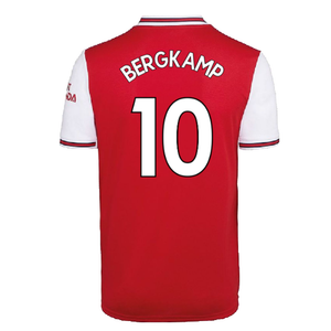 Arsenal 2019-20 Home Shirt (S) (Good) (BERGKAMP 10)_1