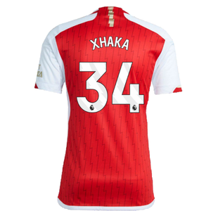 Arsenal 2023-24 Home Shirt (XXLB) (Xhaka 34) (Excellent)_1