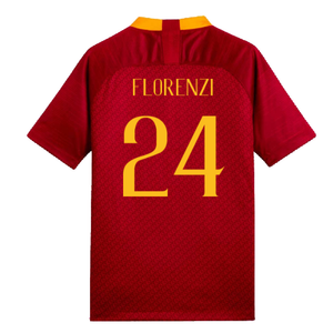 AS Roma 2018-19 Home Shirt (Mint) (Florenzi 24)_1