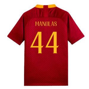 AS Roma 2018-19 Home Shirt (Mint) (Manolas 44)_1