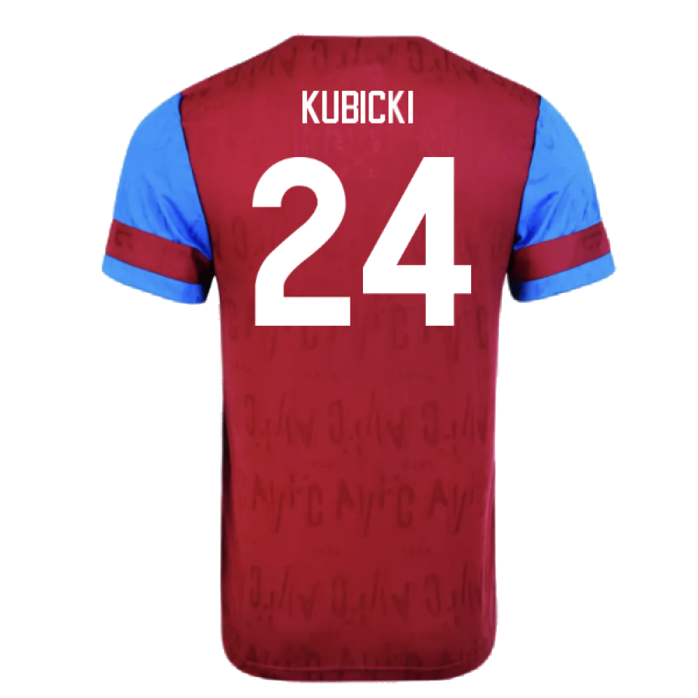 Aston Villa 1992 Home Shirt (XL) (Excellent) (Kubicki 24)_1