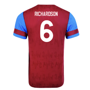 Aston Villa 1992 Home Shirt (XL) (Excellent) (Richardson 6)_1