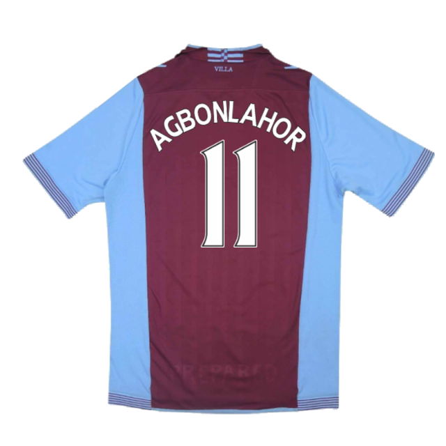 Aston Villa 2013-14 Home Shirt (XL) (Excellent) (Agbonlahor 11)_1