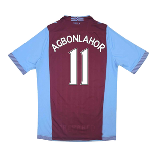 Aston Villa 2013-14 Home Shirt (M) (Mint) (Agbonlahor 11)_1