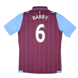 Aston Villa 2014-15 Home Shirt (Excellent) (Barry 6)_1