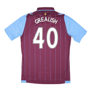 Aston Villa 2014-15 Home Shirt (Excellent) (Grealish 40)_1