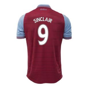 Aston Villa 2015-16 Home Shirt (XL) (Very Good) (Sinclair 9)_1