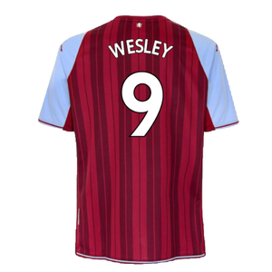 Aston Villa 2021-22 Home Shirt (M) (WESLEY 9) (Excellent)_1