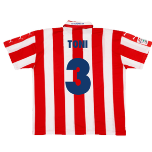 Atletico Madrid 1997-1998 Home Shirt (M) (Excellent) (Toni 3)_1